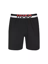 HUGO | Pantalones de pijama - Shorts AMSTERDAM | Negro