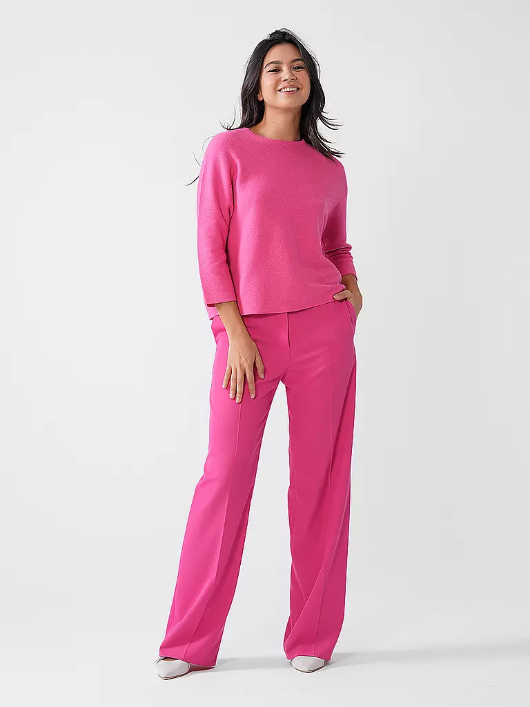 HUGO | Pantalones de vestir corte relajado HAMBALI | Fucsia