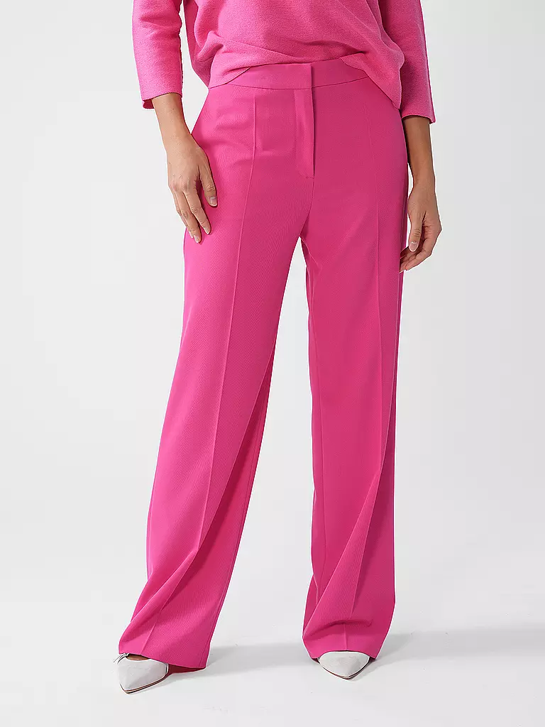 HUGO | Pantalones de vestir corte relajado HAMBALI | Fucsia