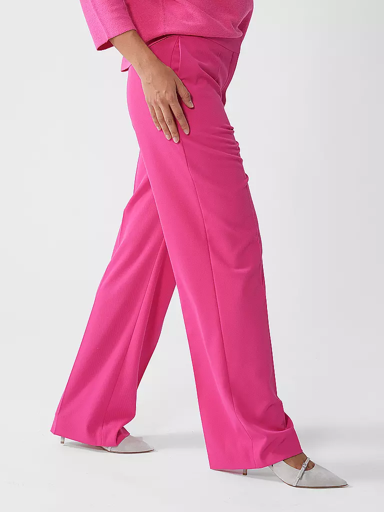 HUGO | Pantalones de vestir corte relajado HAMBALI | Fucsia