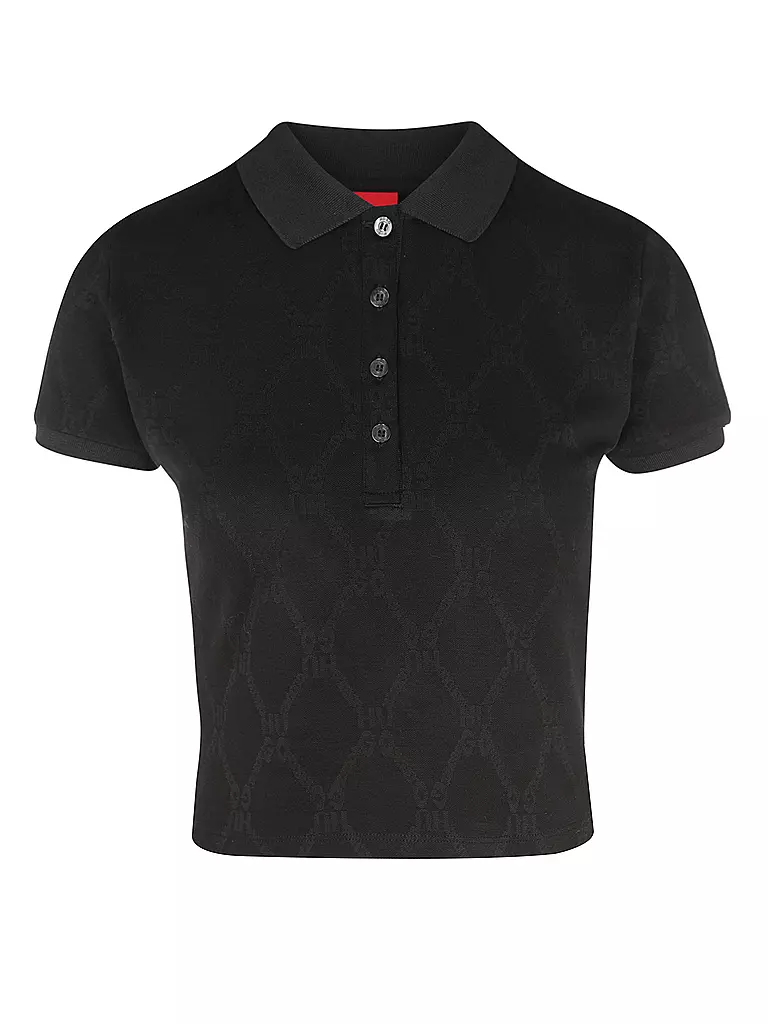 HUGO | Poloshirt DELGIUDE | Negro