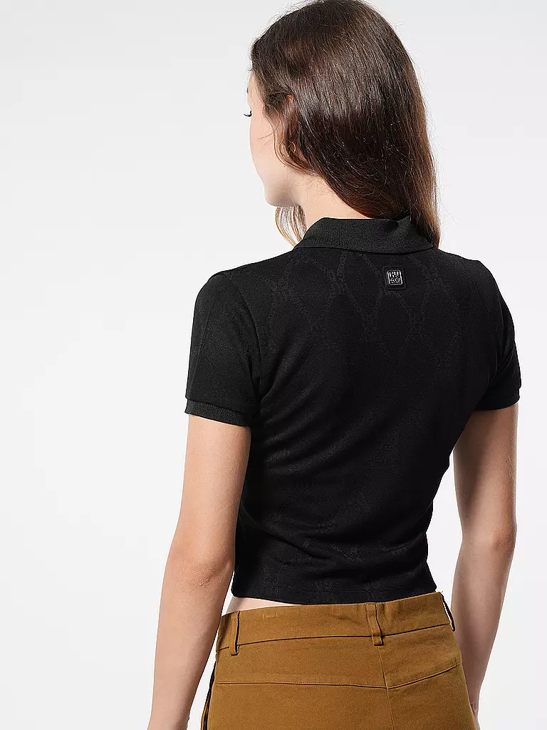 HUGO | Poloshirt DELGIUDE | Negro