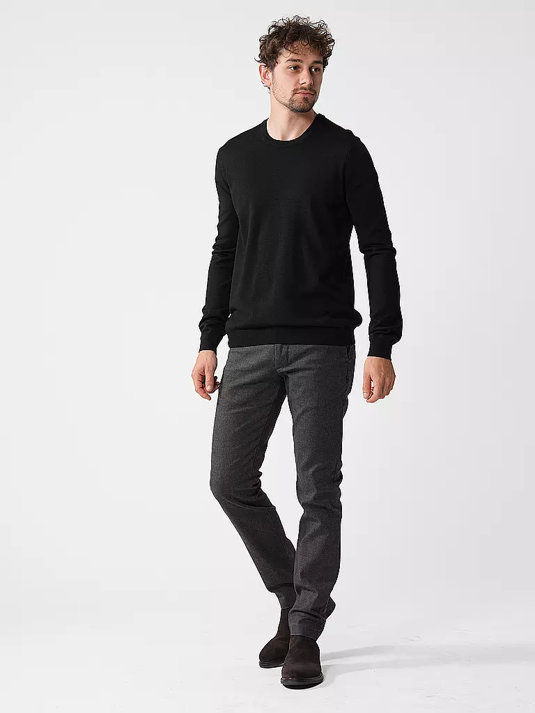 HUGO | Pullover CERDIC | Negro