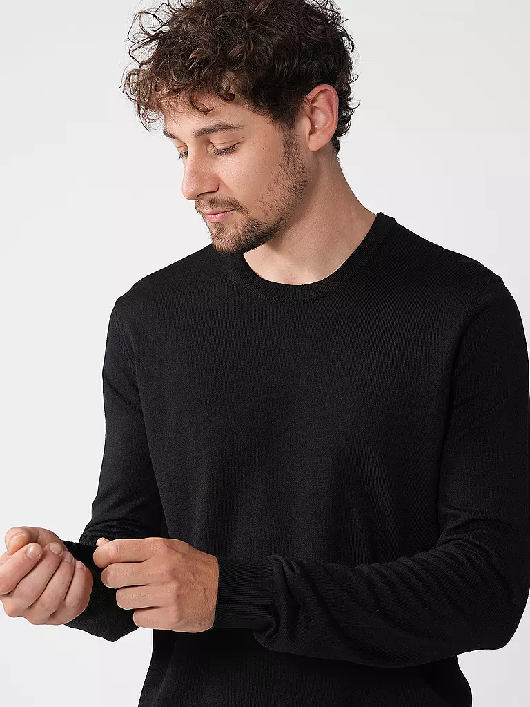 HUGO | Pullover CERDIC | Negro