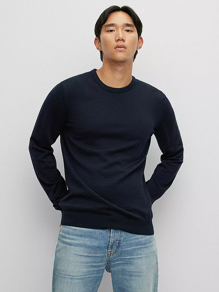 HUGO | Pullover CERDIC | Azul oscuro