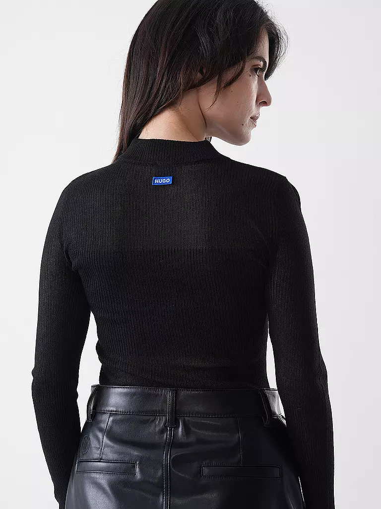 HUGO | Pullover SLUMY_B | Negro