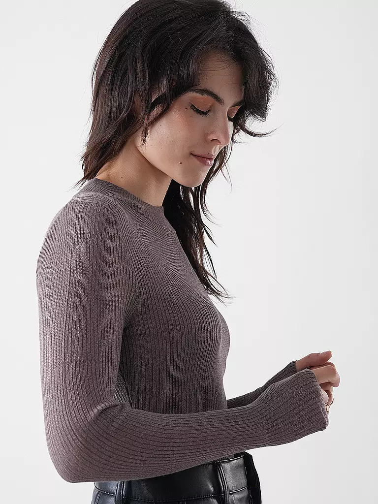 HUGO | Pullover SLUMY_B | Marrón