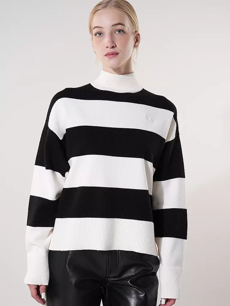 HUGO | Rollkragenpullover SAJITTINA_B | Negro