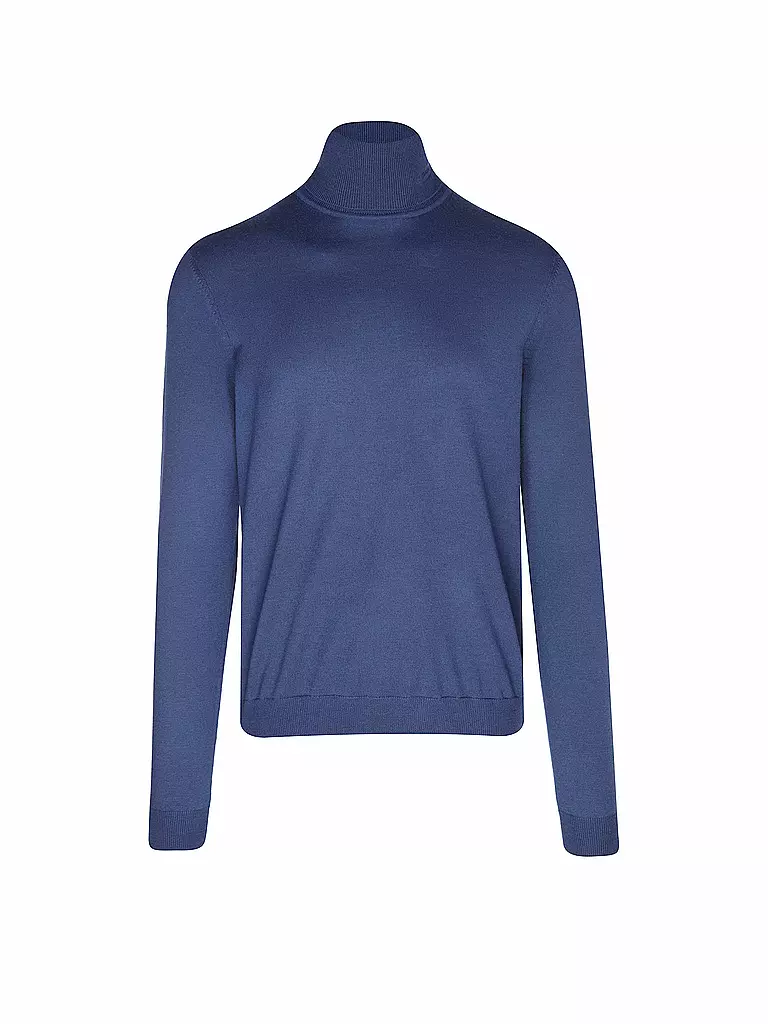 HUGO | Rollkragenpullover SAN THOMAS | Azul