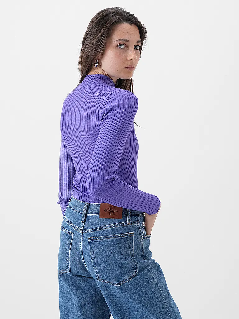 HUGO | Rollkragenpullover SARMIE_B | Lila