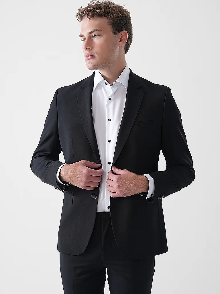 HUGO | Sakko Super Slim Fit ARTI253X-MH | Negro