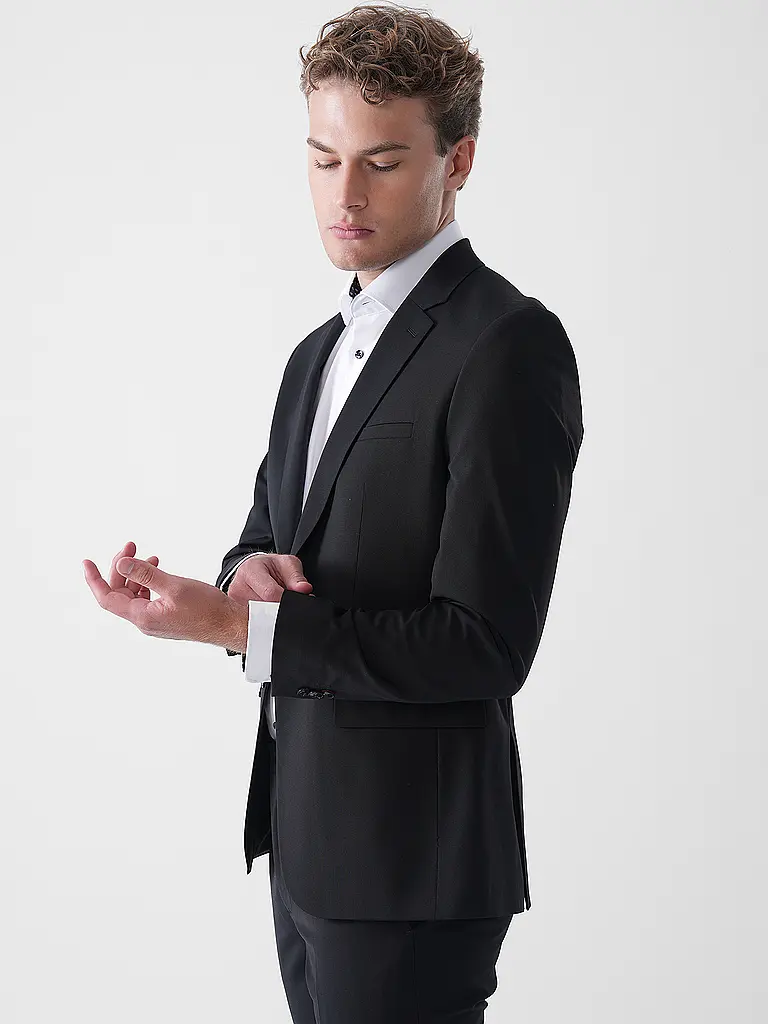 HUGO | Sakko Super Slim Fit ARTI253X-MH | Negro