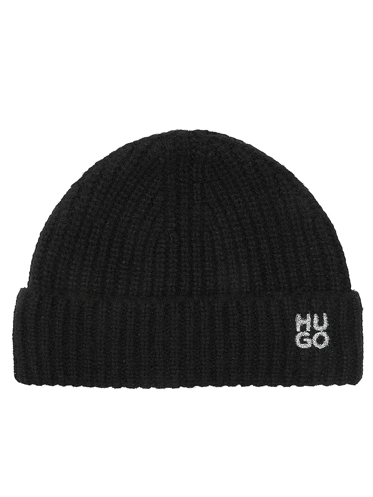 HUGO | Set de regalo gorro y bufanda SARMI | Negro