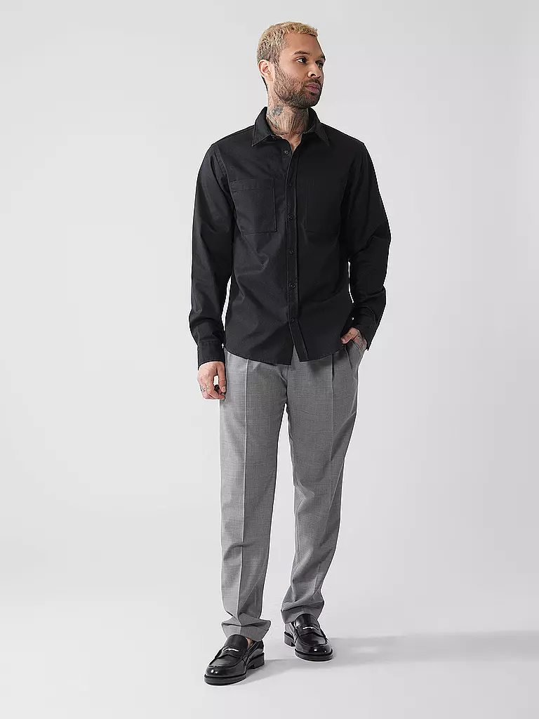 HUGO | Sobrecamisa EGRIN | Negro