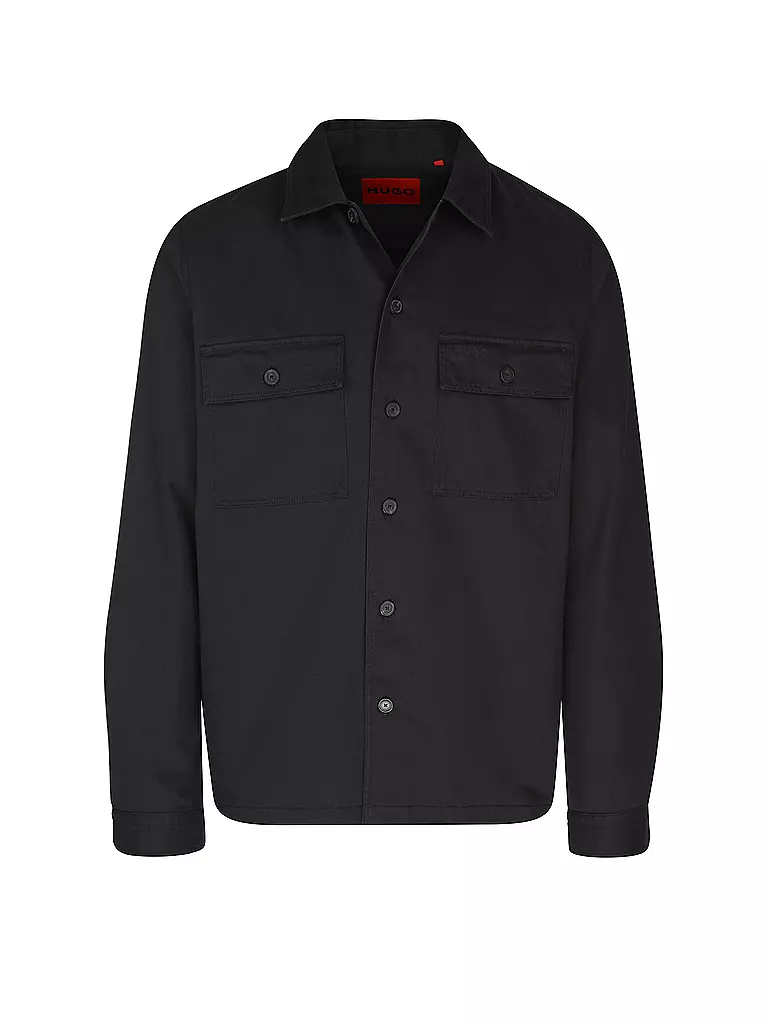 HUGO | Sobrecamisa EPOLDO | Negro
