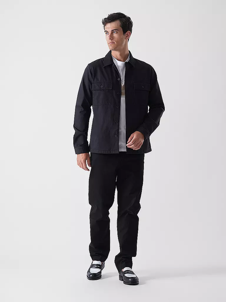 HUGO | Sobrecamisa EPOLDO | Negro