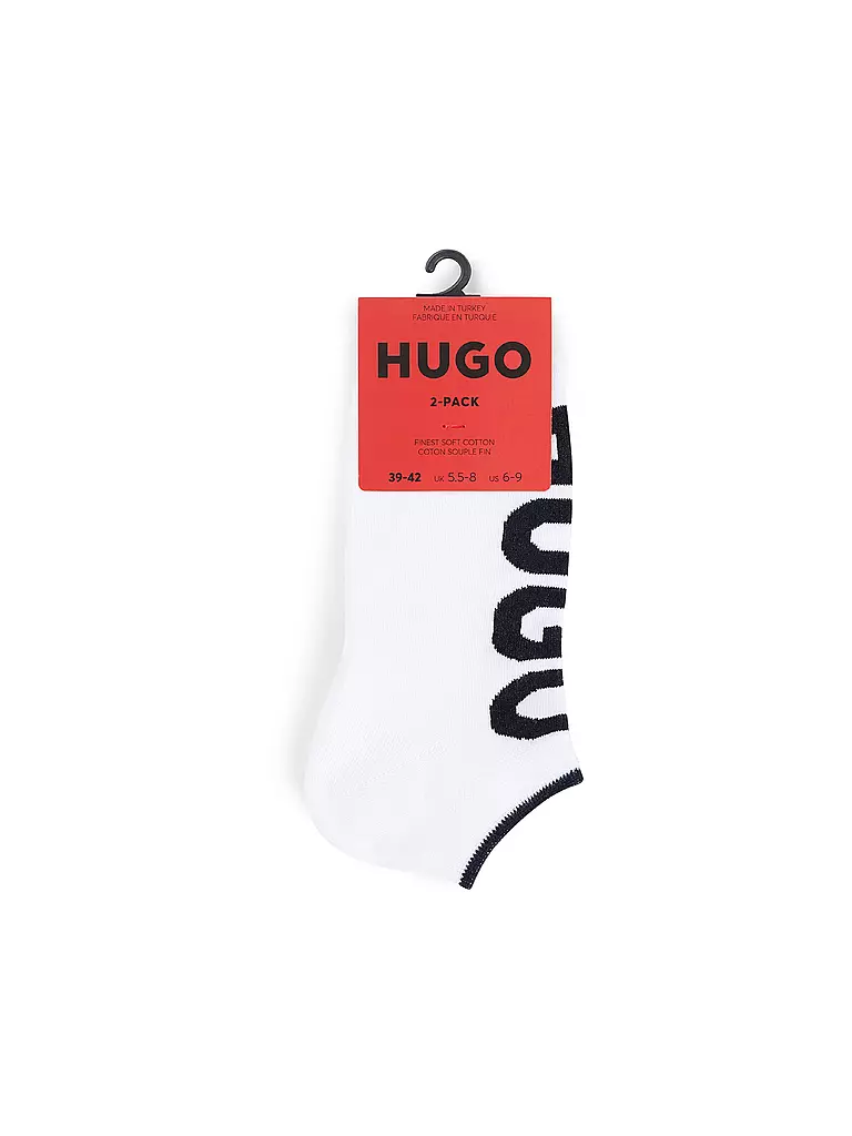 HUGO | Socken 2er Pkg white  | Blanco