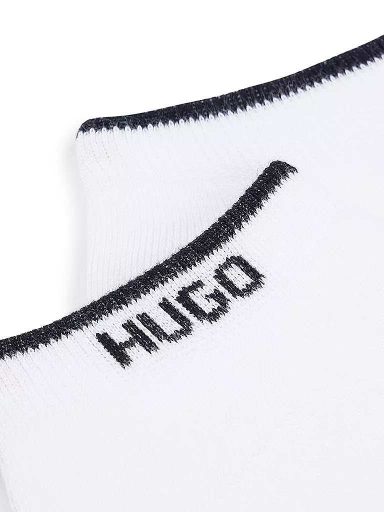 HUGO | Socken 2er Pkg white  | Blanco