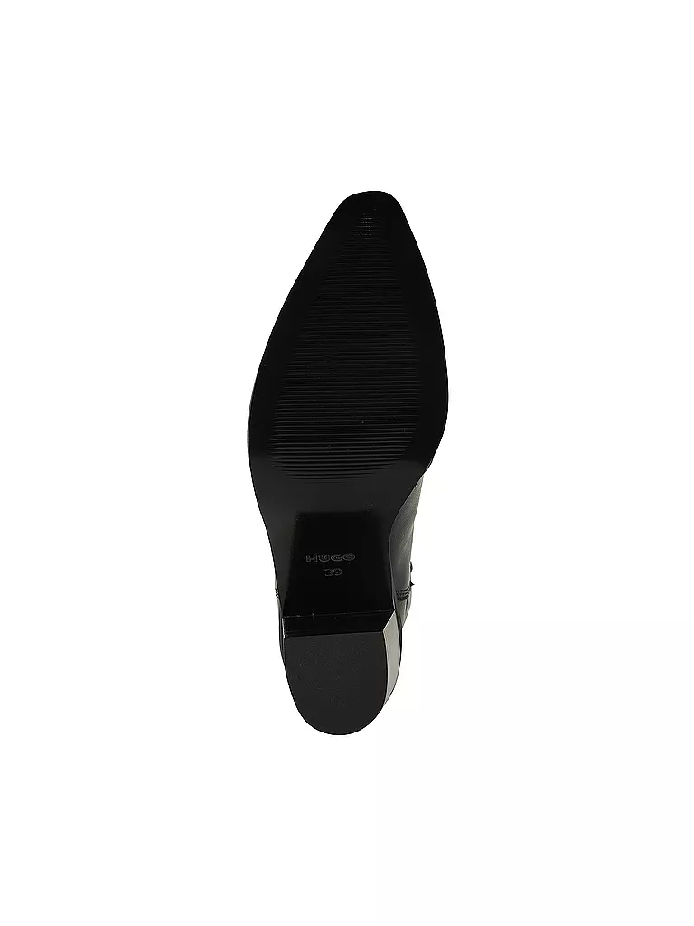 HUGO | Stiefel MILEYHEEL BOOTIE 70 | Negro