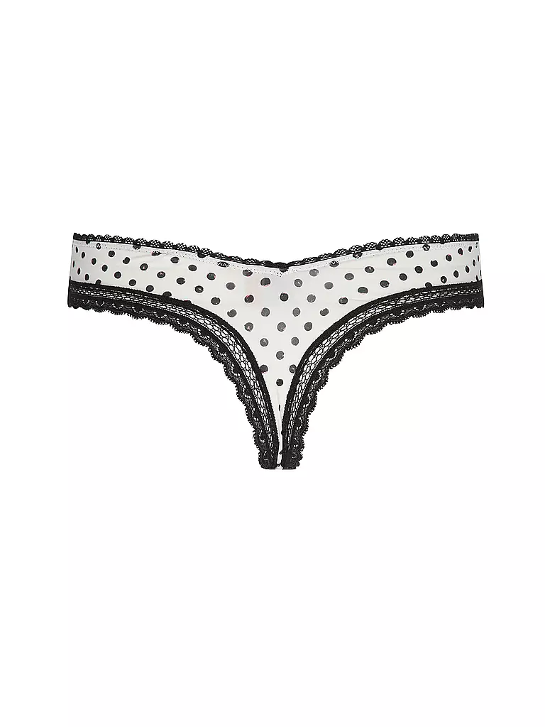 HUGO | String abierto blanco | Crema