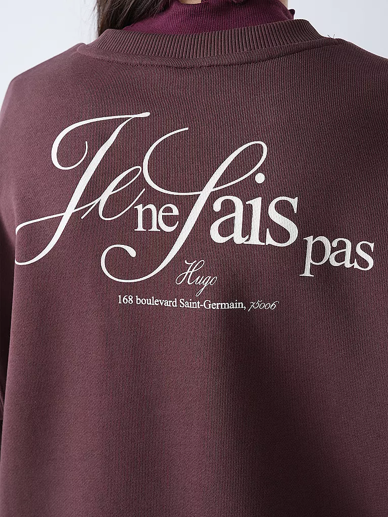 HUGO | Sudadera CLASSIC CREW_5 | Marrón