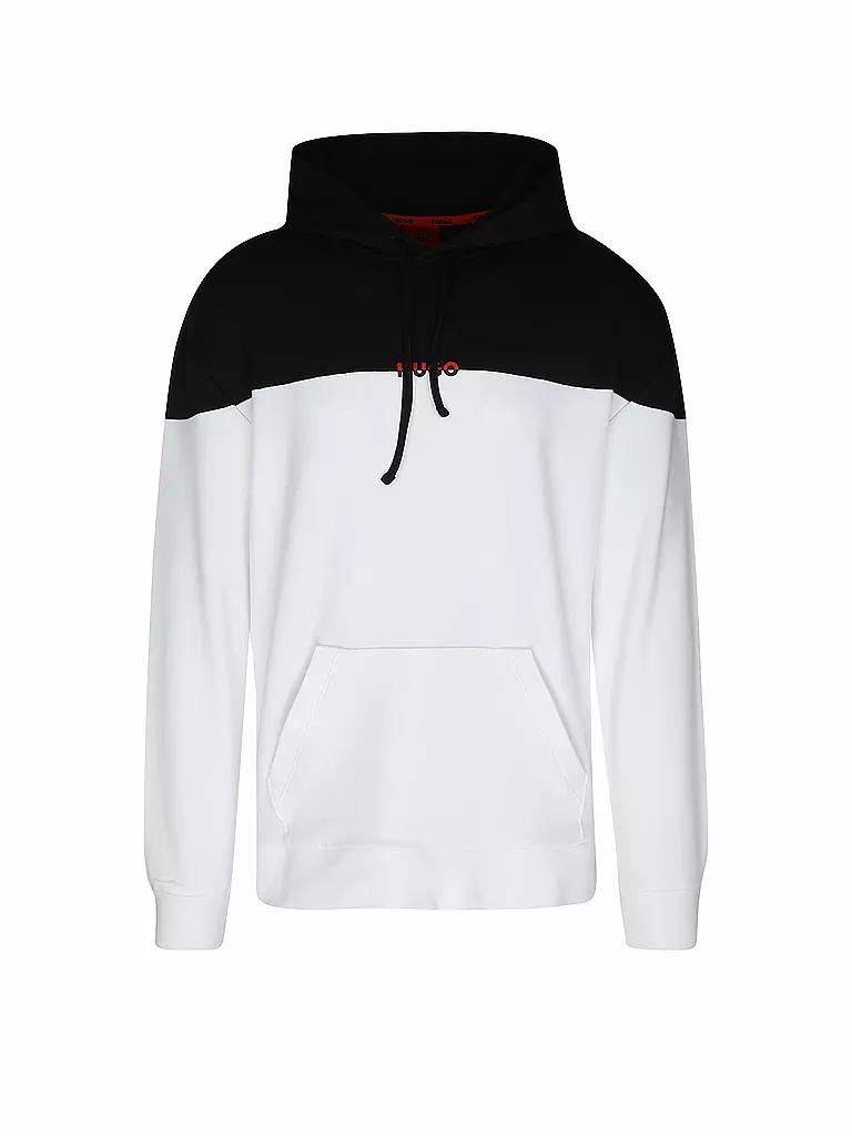 HUGO | Sudadera con capucha Loungewear - Hoodie AMSTERDAM | Negro