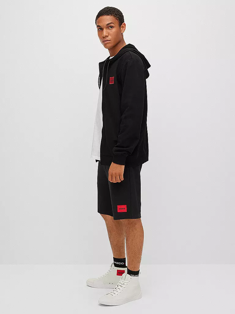 HUGO | Sudadera con corte estándar " Daple212 " | schwarz