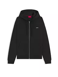 HUGO | Sudadera con cremallera DAPOZIP | Negro
