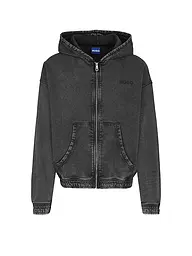 HUGO | Sudadera con cremallera NEBUDI | Negro