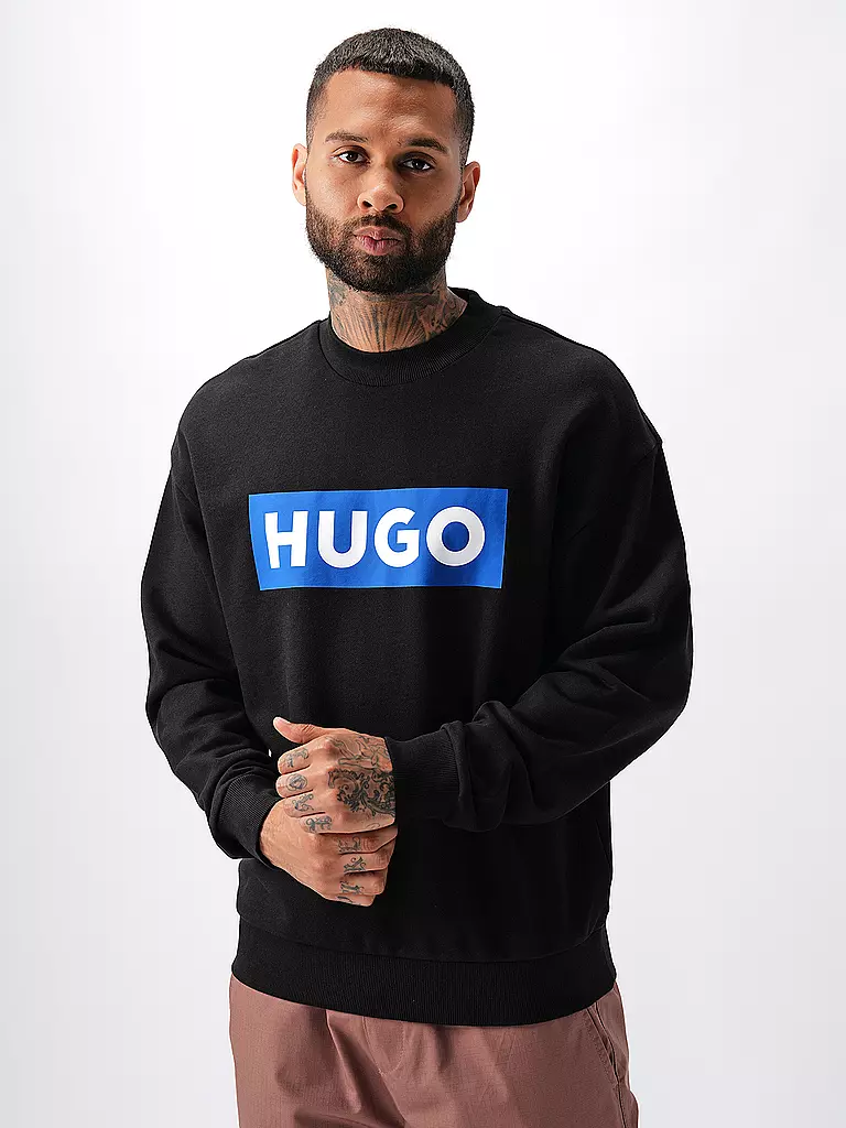 HUGO | Sweater NIERO | Negro