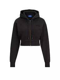 HUGO | Sweatjacke DANETI | Negro