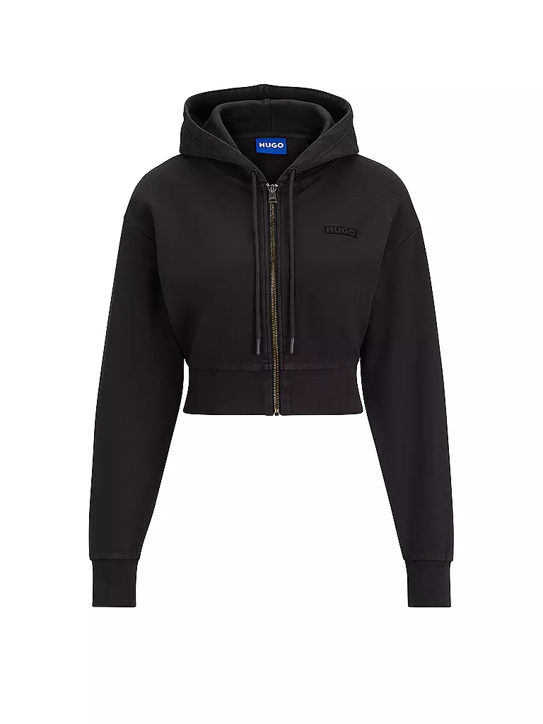 HUGO | Sweatjacke DANETI | Negro