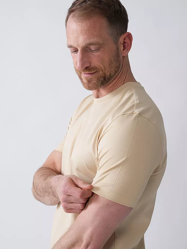 HUGO | T-Shirt DIMERSTEE | Beige