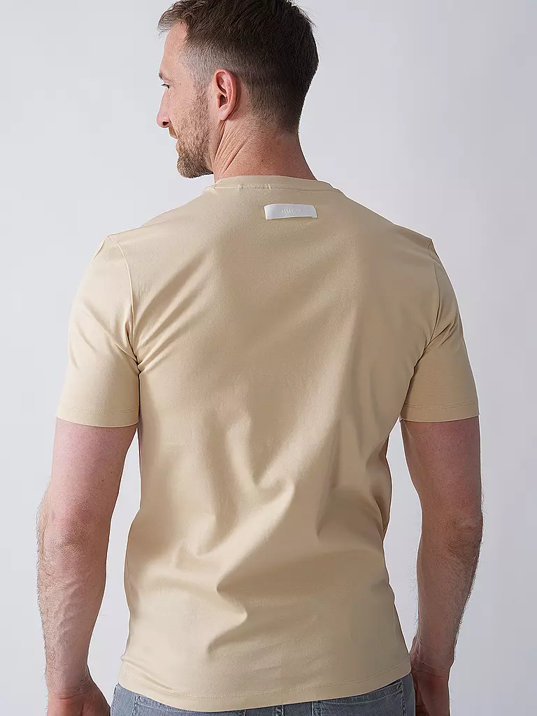 HUGO | T-Shirt DIMERSTEE | Beige