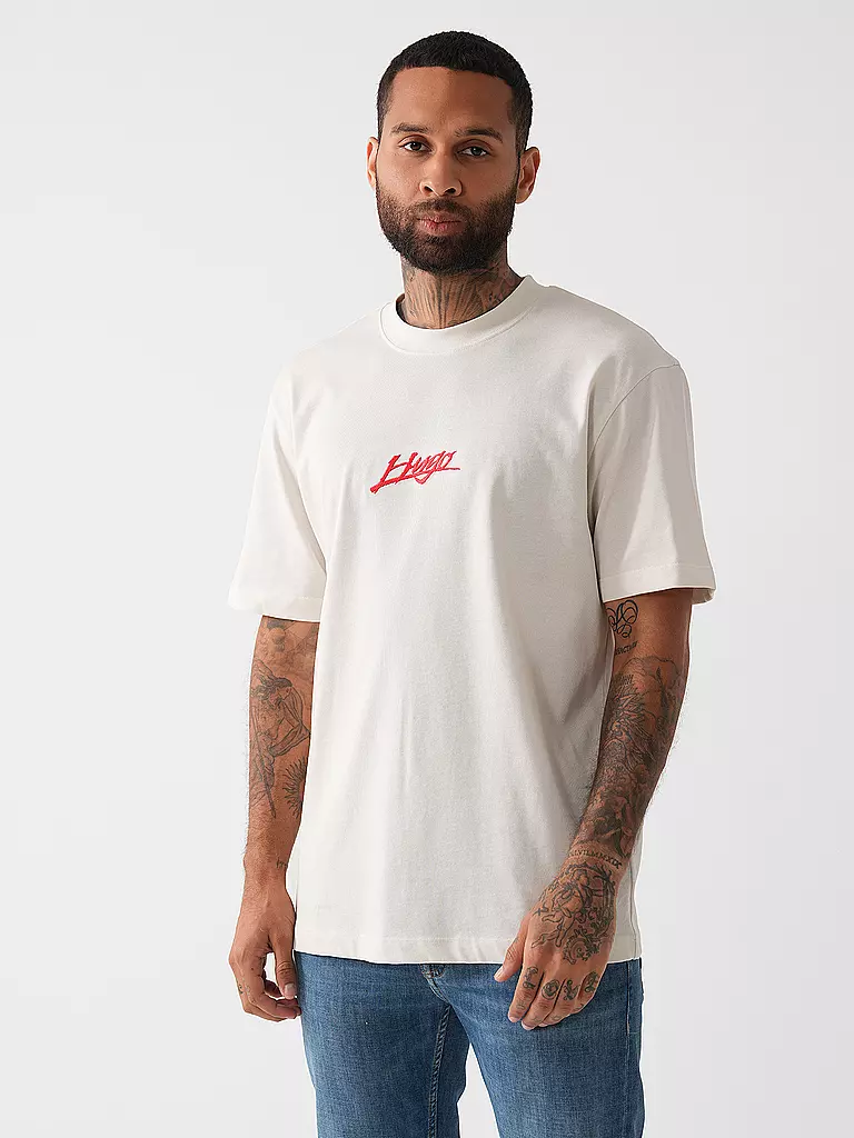 HUGO | T-Shirt DLOGOTEE | Blanco
