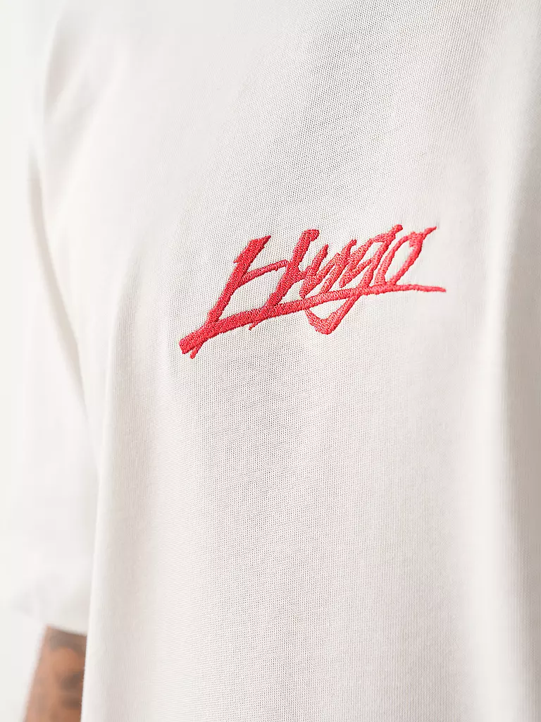 HUGO | T-Shirt DLOGOTEE | Blanco