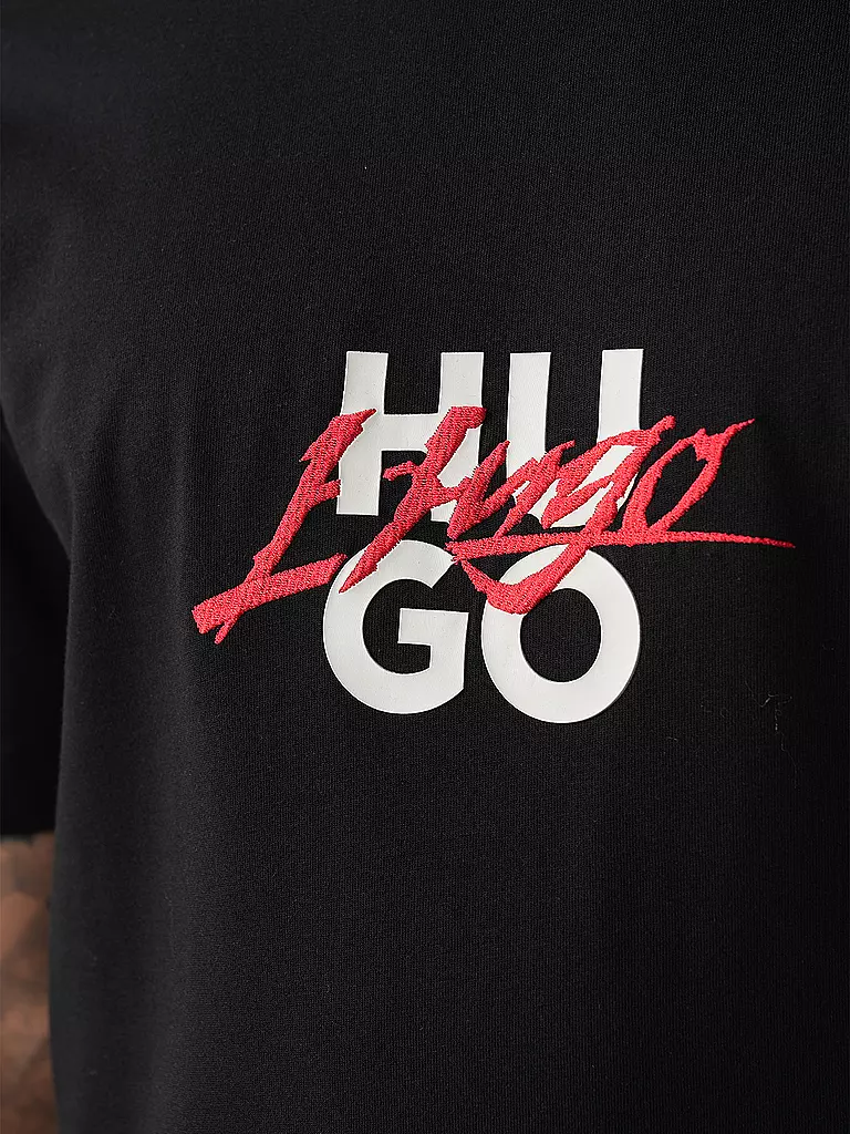 HUGO | T-Shirt DLONGNY | Negro