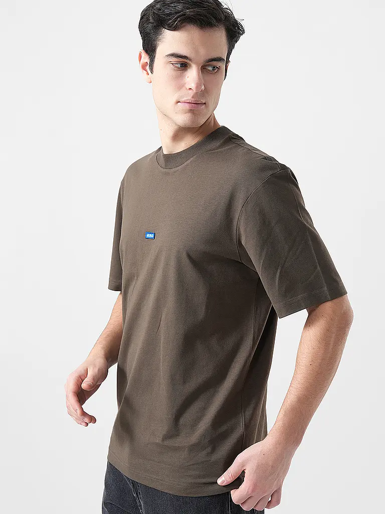 HUGO | T-Shirt NIEROS | Marrón