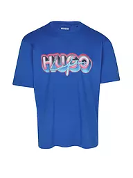 HUGO | T-Shirt NILLUMI | Azul