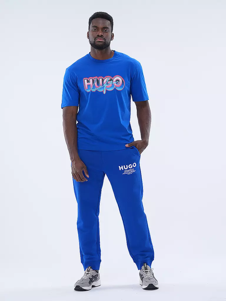 HUGO | T-Shirt NILLUMI | Azul