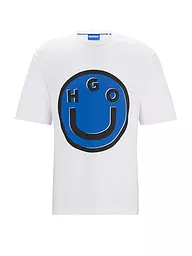 HUGO | T-Shirt NIMPER | Blanco
