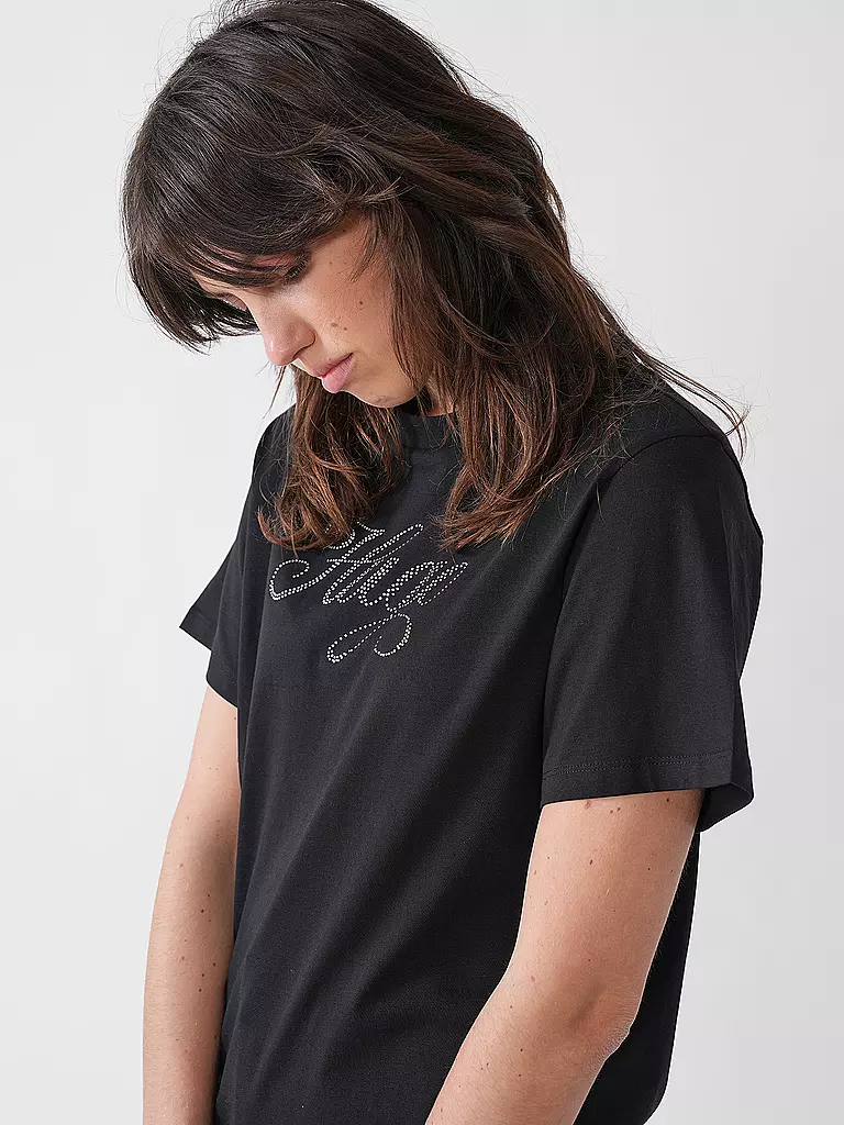 HUGO | T-Shirt VINTAGE | Negro