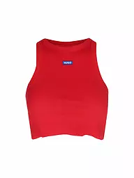 HUGO | Top Cropped Fit | Rojo