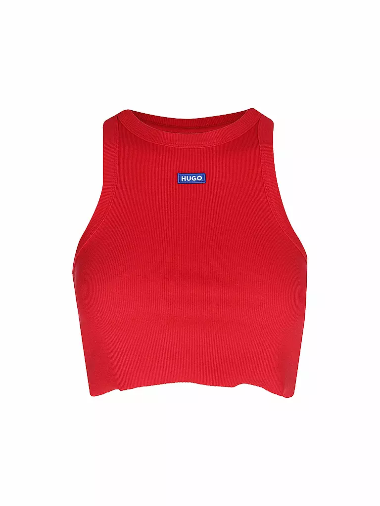 HUGO | Top Cropped Fit | Rojo
