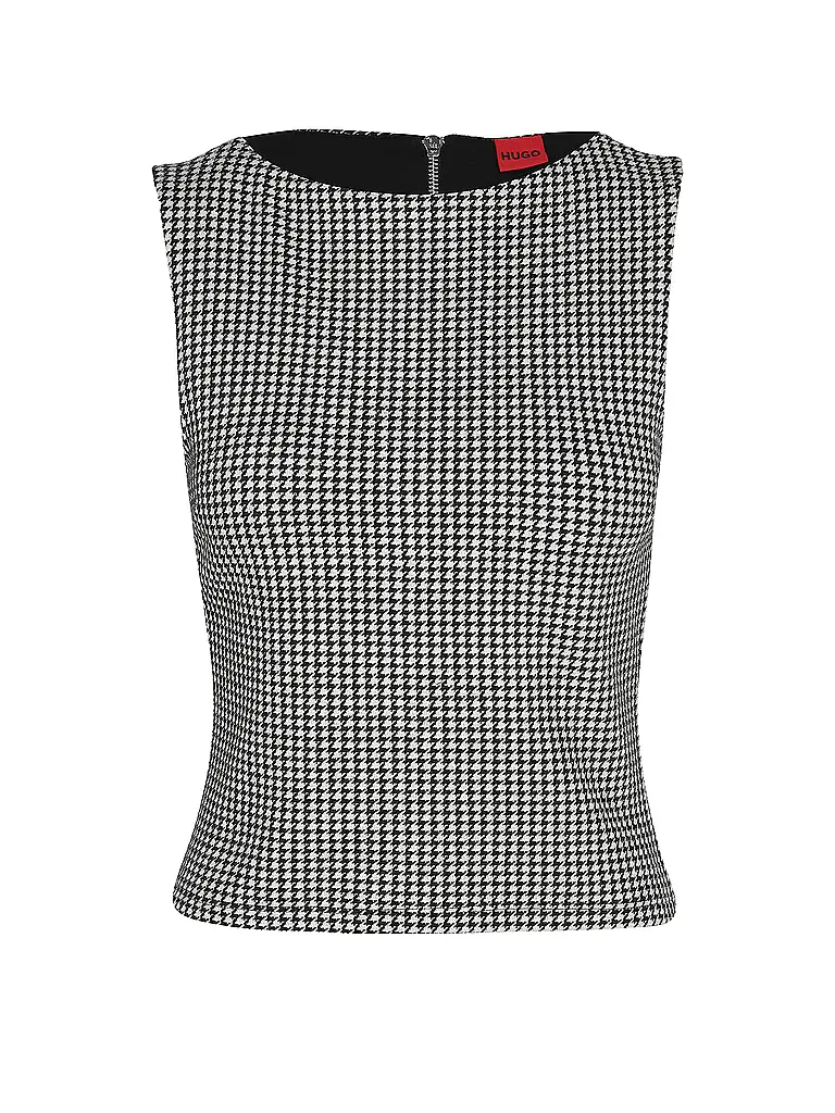 HUGO | Top DAROSETTA
Marca: HUGO
Color: gris
Categorías: Moda,Mujer

Largo de manga: sin mangas
Escote: Cuello redondo
Material: Algodón,Elástico
Diseño: Cuadros
Corte (Prenda superior): Regular
Estilo: Puro,Tendencia | Gris