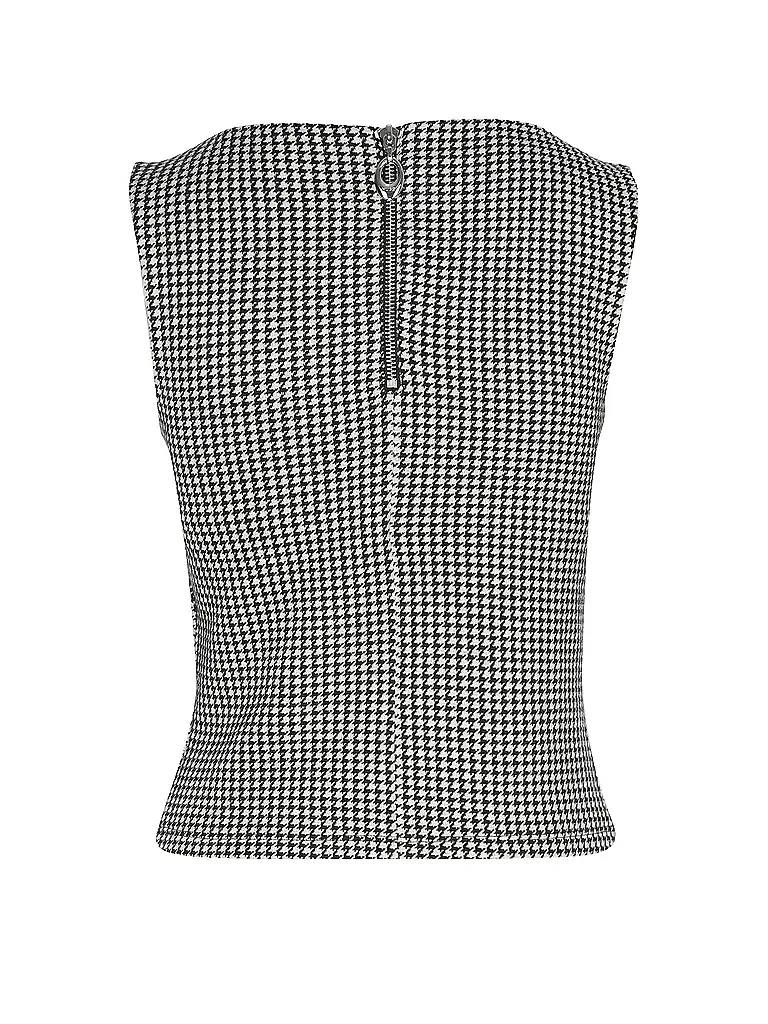 HUGO | Top DAROSETTA
Marca: HUGO
Color: gris
Categorías: Moda,Mujer

Largo de manga: sin mangas
Escote: Cuello redondo
Material: Algodón,Elástico
Diseño: Cuadros
Corte (Prenda superior): Regular
Estilo: Puro,Tendencia | Gris