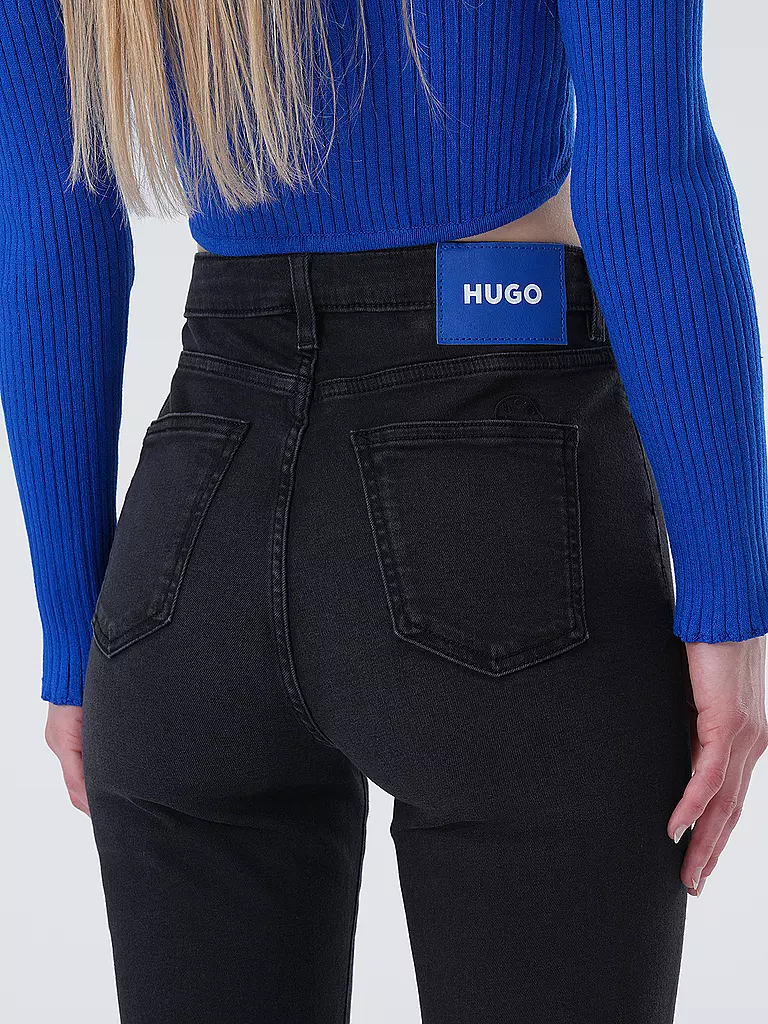 HUGO | Vaqueros Skinny Fit MALU | Negro
