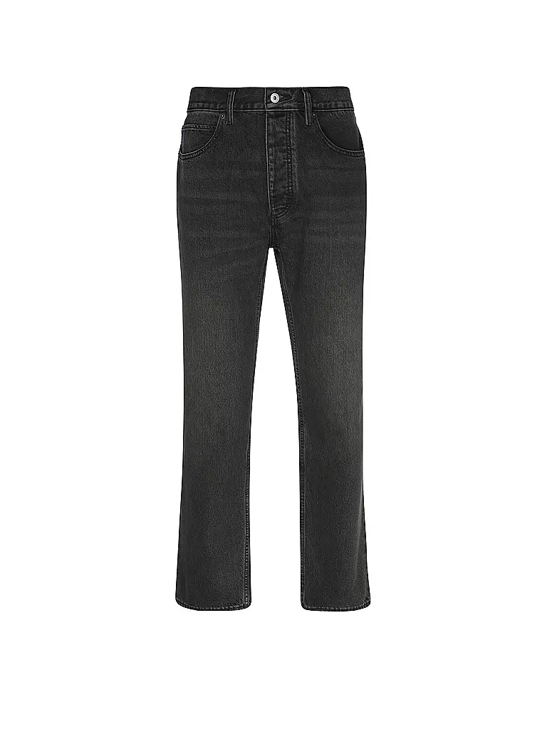 HUGO | Vaqueros Straight Fit JONAH | Negro