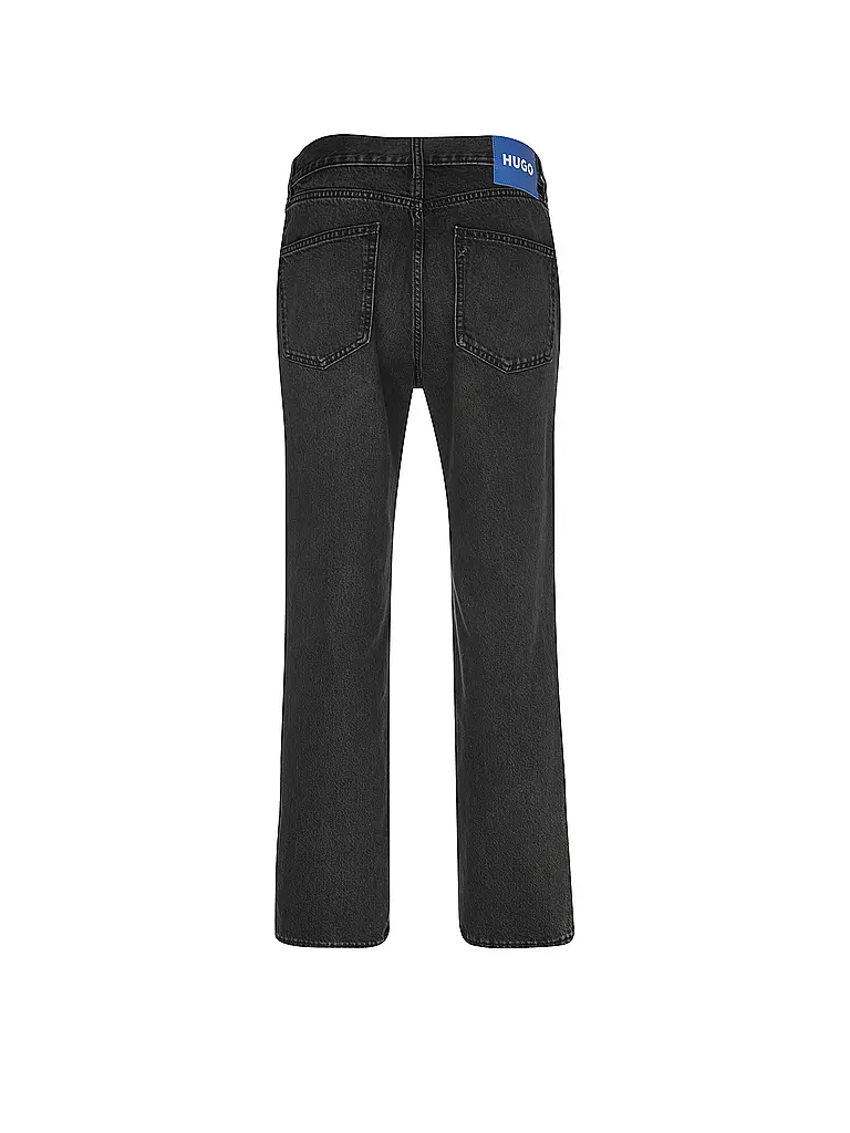 HUGO | Vaqueros Straight Fit JONAH | Negro