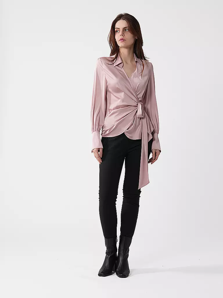 HUGO | Wickelbluse EDAMA  | Rosa